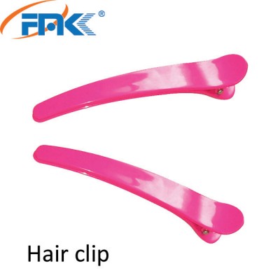 Strong power styling hair pin plastic non-slip duck teeth bows hair clip for salon home use