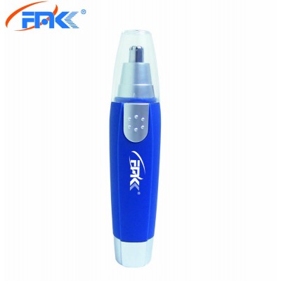 Personal use mini size one battery operated portable ear nose hair shaver cordless nose hair trimmer